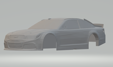 chevrolet ss nascar 3d yazdır model in araç 3dexport gm arabalar döküm araba yarış arabası slotcar yuva sıcak tekerlekler 3d print model - Mito3D