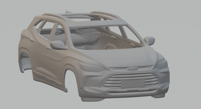 chevrolet tracker 2021 3d print model in vehicle 3dexport diecast slot-car slotcar slot car hot hotwheels rc 3d print model - Mito3D