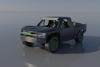 chevrolet ganimet kamyon 3d yazdır model in otomotiv 3dexport araba arabalar araç hobi oto almak tekerlek sla fdm baskı arabası rc oyuncak iç dış 3d print model - Mito3D
