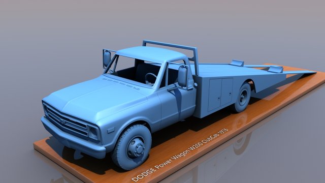 chevy c10 cow truck 1968 3d print model in vehicle 3dexport van cargo usa america transport road wheels 3dprint collection vintage miniatures vehicles old 3D print model - Mito3D