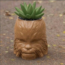 chewbacca flower pot 3d print model - Mito3D