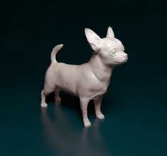 chihuahua cane 3d stampa modello in figurine 3dexport chihua animale printready stl obj 3d print model - Mito3D