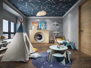 Kinder Schlafzimmer 3dmax 3d print model - Mito3D