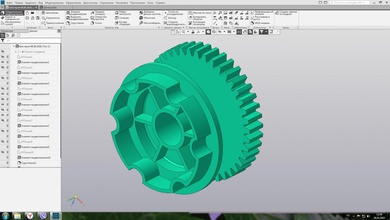childrens car wheel drive gear print stl 3d print model - Mito3D