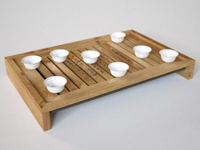 Chine thé table libre cuisine Maxwell 3d print model - Mito3D