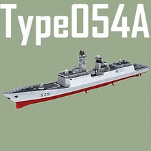 Chinesisch Marine Art 054 jiangkai Klasse Rakete Fregatte Polygon 052b luyang ddg gebracht Kamelot inc aka Kampf 3d Angebot Militär Modelle niedrigsten price 3d print model - Mito3D