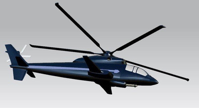 chopper helicopter 3d print model in engineering 3dexport 3dmodel 3dprint render ready 3d print model - Mito3D