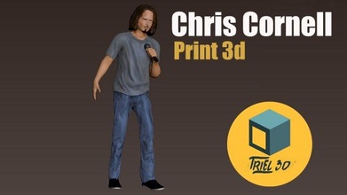 chris cornell 3d yazdır model in adam 3dexport ses bahçesi kölesi grunge seattle kaya triel3d kurt cobain eddie bahisler 3d print model - Mito3D