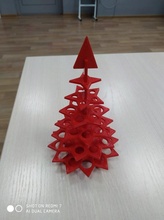 weihnachtsbaum 3d drucken modell dekor 3dexport weihnachten dekoration neujahr 3d print model - Mito3D
