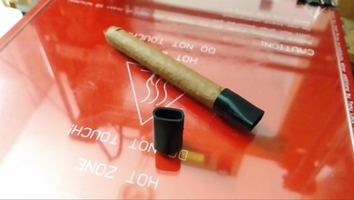 cigar mouthpiece tobacco 3d print model - Mito3D
