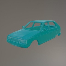 citroen visto especial imprimível carro corpo 3d impressão modelo in veículo 3dexport 3d print model - Mito3D