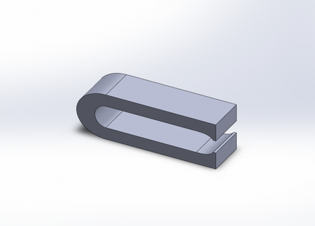 grampo cabo USB pc computador portátil 3d print model - Mito3D