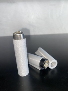 STL file Clipper Lighter Case + Keychain Case (Peace Sign)・3D printer  design to download・Cults