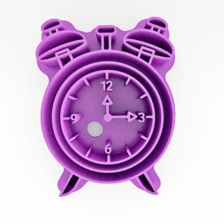clock cookie cutter ccsp1 kitchen dining polymer 3d printing clay art embosser baker sonipardeep pottery stl 3d print model - Mito3D