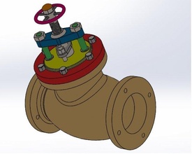 close valve close valve 3d print model-