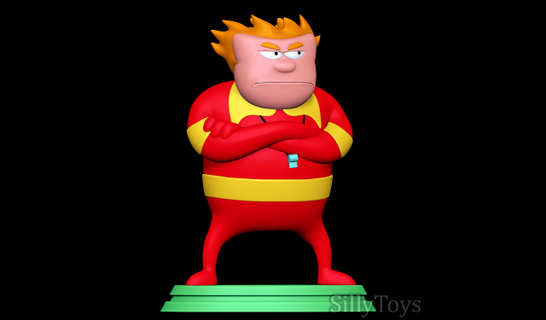 coach mcguirk - home movies 3d print model in man 3dexport male ginger fat sport 3d print model - Mito3D
