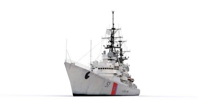 coast guard 57 3d model in patrol boat 3dexport uss navy vehicle military 3d print model - Mito3D