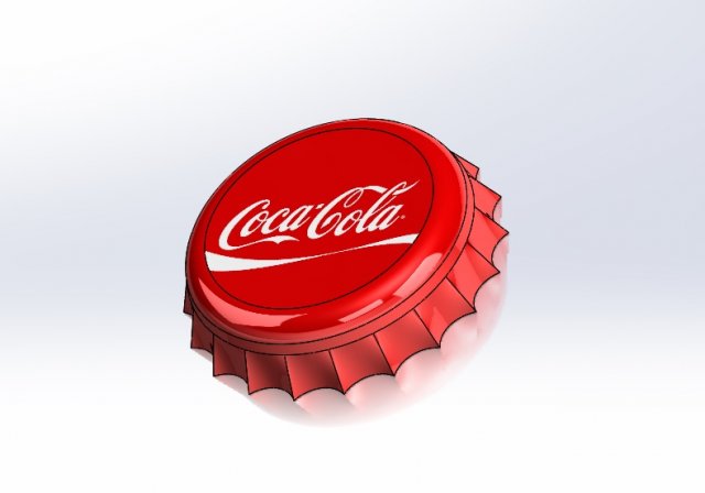 coca cola 3d impresión modelo in 3dexport botella 3D print model - Mito3D