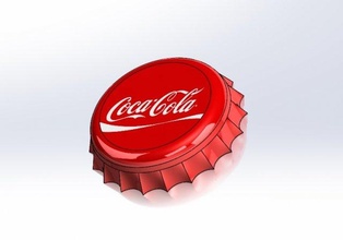 coca cola 3d impressão modelo in 3dexport garrafa 3d print model - Mito3D
