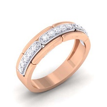cóctel anillo señoras 3d impresión modelo in anillos 3dexport pareja caballeros diamante joyería joya 3d print model - Mito3D