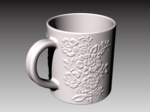 coffee roses 3d print model in 3dexport tea cup drink 3d print model - Mito3D