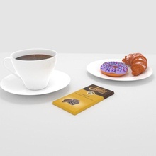 coffee time collection donut 3d chocolate cup glaze blender render croissant 3d print model - Mito3D