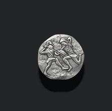 eski madeni para v5 3d yazdır model in kolye 3dexport hazine antik roma nümismatik imparator yunan tarihi birimi finans madalyon madalya retro kopya nostaljik nadir tetradrahmi 3d print model - Mito3D