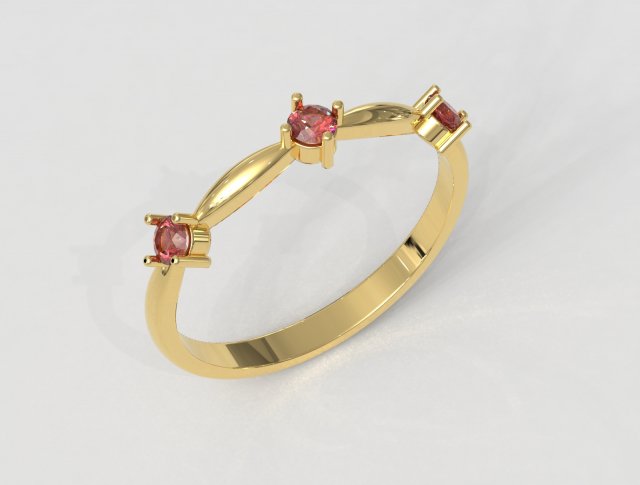 colecionável pedra preciosa anel argolas ouro gold ring joalheria jewelry rings paulorani moda moderno prata gemstone diamante diamond collectible imprimível printable classic 3D print model - Mito3D