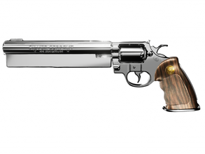 tay gümüş yılan coltpython Python tabanca silah revolver oyun varlık Barry Resident Evil uv uvmap doku metal krom 3d print model - Mito3D