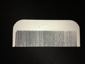 peigne 3d impression modèle in 3dexport peignes original accessoires salle bain cheveux coiffure barbe brosse 3d print model - Mito3D