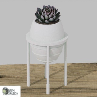 combo 6 plant pots models 3d printing a4 decor flowerpots planters vases plantpot 3d print model - Mito3D