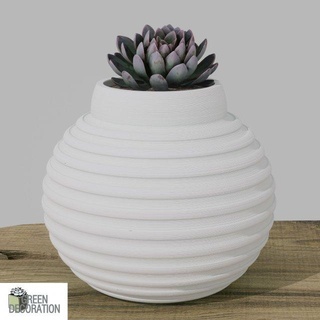combo 6 plant pots models 3d printing a5 decor flowerpot vases plantpots planters 3d print model - Mito3D
