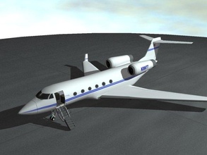 kommerziell passagier flugzeug 3d modell 3dexport fahrzeug mechanisch zivilist klein verkehrsflugzeug airbus jetliner lufthansa atemwege jet 3d print model - Mito3D