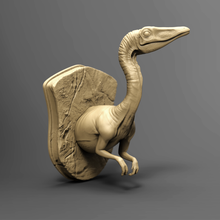 compsognathus jurássico parque 3d impressão modelo in escultura 3dexport jurassico jurassicworld dinossauro animal compy pré história mesozóico cretáceo triásico 3d print model - Mito3D