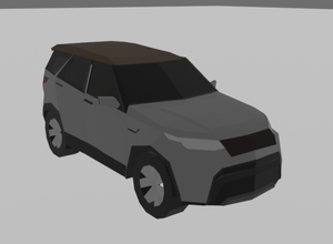 concept convertible voiture SUV lowpoly 3d print model - Mito3D
