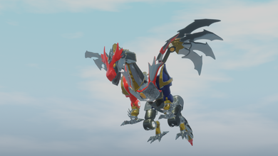 concept summon adragonkamen rider agito 3d print model in toys 3dexport kamen dragon monster beast action figure 3d print model - Mito3D