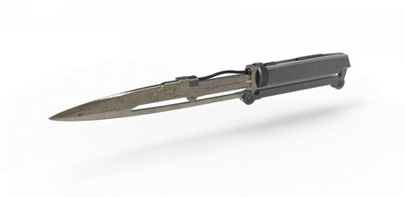 concetto vibroblade 2 mandalorian mando lama pugnale coltello mischia scifi Stampa stampabile giocattolo 3d print model - Mito3D
