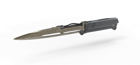 concepto vibrocuchilla mandaloriano mando espada daga cuchillo pelea confusa ciencia ficción impresión imprimible juguete 3d print model - Mito3D