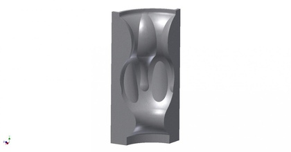 beton vase schimmel 3d drucken modell draussen artikel 3dexport dekor gießen besetzung 3d print model - Mito3D