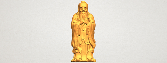 confucius car chair tree table sofa character game exterior human interior people girl house figurines statue sculpture religion temple buddha avalokitesvara 3d print model - Mito3D