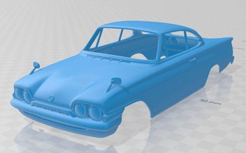 cônsul capri 1961 impressão do corpo carro printable o de slot scalextric tamiya rc miniz hobby micro 3d print model - Mito3D