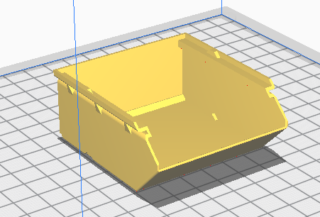 container 3d print model in 3dexport items screw sd nuts 3D print model - Mito3D