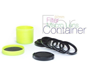 konteyner lens filtresi ücretsiz kap filtreler 3d araçlar diy hobi video 3d print model - Mito3D