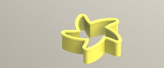 galleta cortador 3d impresión modelo in cocina comida 3dexport cortadores solidworks2016 fácil 3d print model - Mito3D