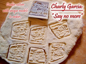 cookie cutters unique models orders charly garcia argentina argentinian musicians 3d print model - Mito3D