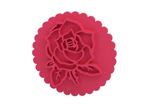 kurabiye damga - Sevgililer valentine 3d print model - Mito3D