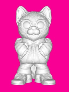 legal gato animais 3d print model - Mito3D
