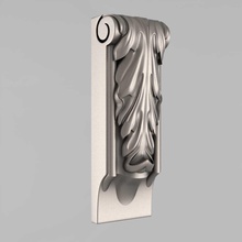 corbels - 22 mimari dekor dekorasyon cornce süs kalıbı fronton elemanları başkentleri duvar mimarlık iç ayrıntılar 3d print model - Mito3D