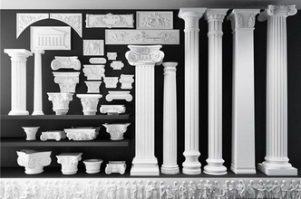 corinzio colonna impostato gratuito 3d modello in decorazione 3dexport antico architettura edificio elementi perle collezione barocco elemento modanatura base console architettonico marmo arredamento 3d print model - Mito3D