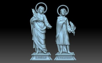 cosma damiano religion holy cnc orthodox christian catholicism catholic figurine